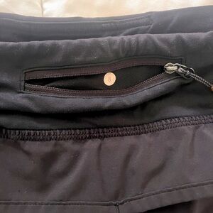 Lululemon Speed Up Shorts 2.5. Size 8 Black